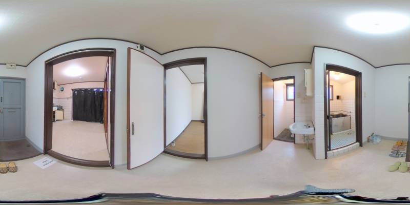 パノラマ画像玄関