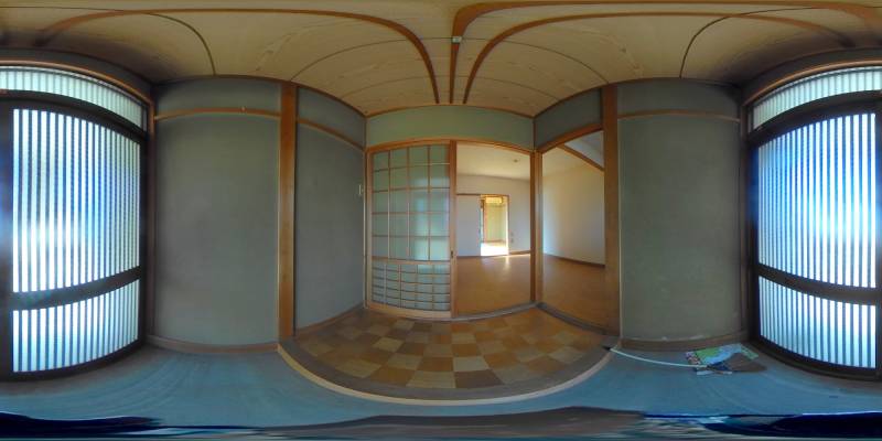 パノラマ画像玄関