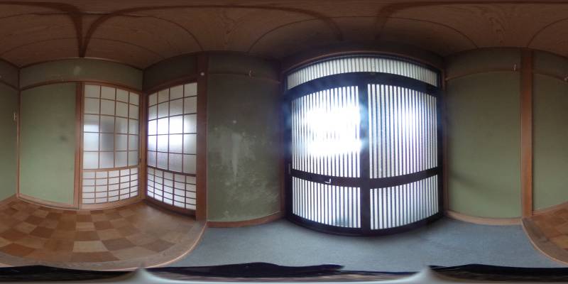 パノラマ画像玄関