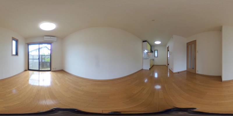 パノラマ画像リビング