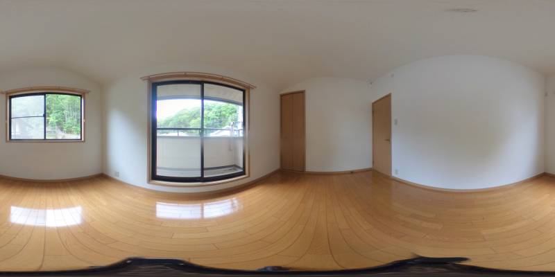 パノラマ画像洋室