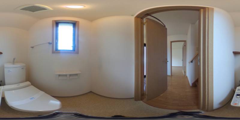 パノラマ画像トイレ