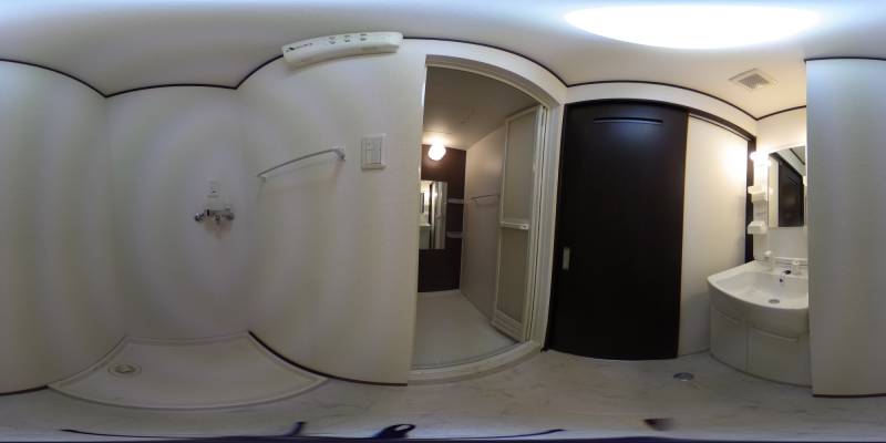 パノラマ画像洗面所