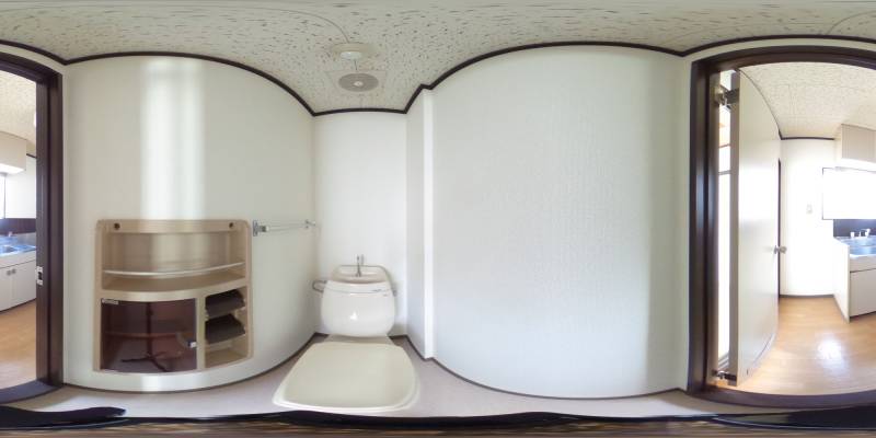 パノラマ画像トイレ