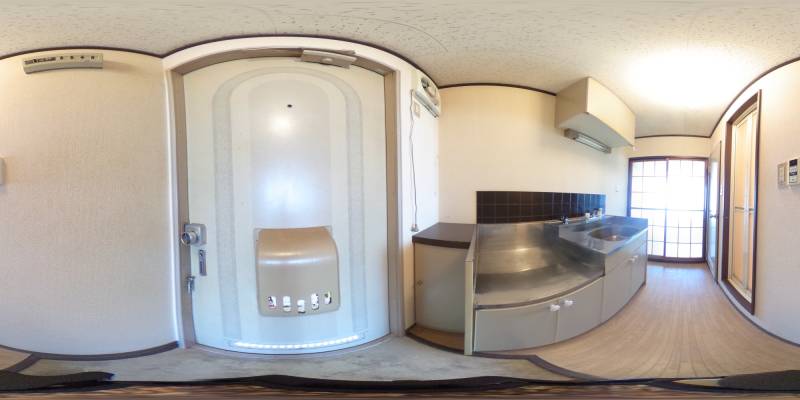 パノラマ画像玄関