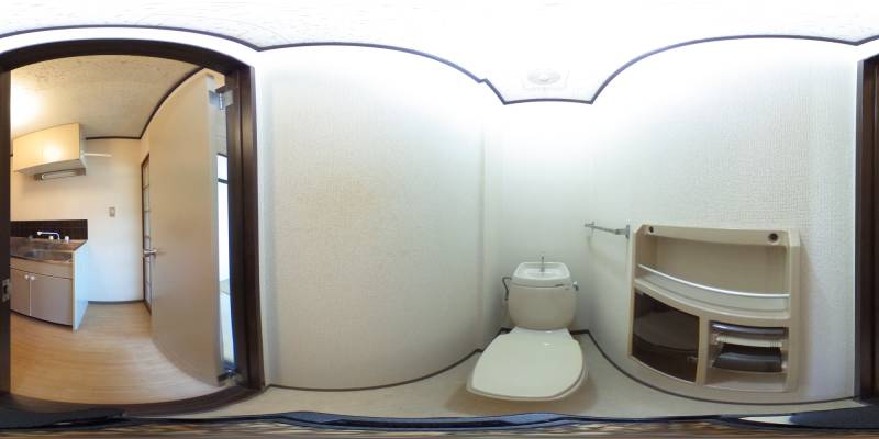 パノラマ画像トイレ