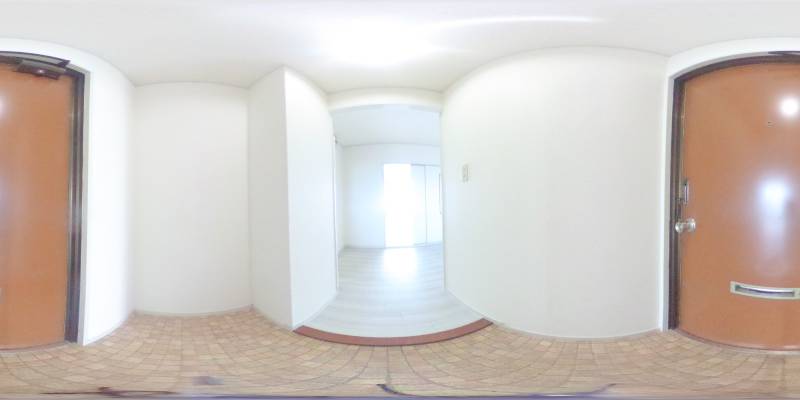 パノラマ画像玄関