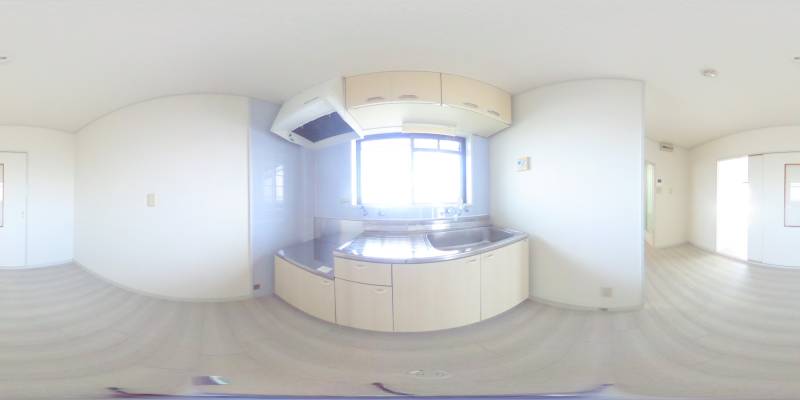 パノラマ画像キッチン