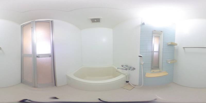 パノラマ画像バスルーム