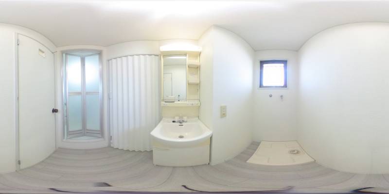 パノラマ画像洗面所