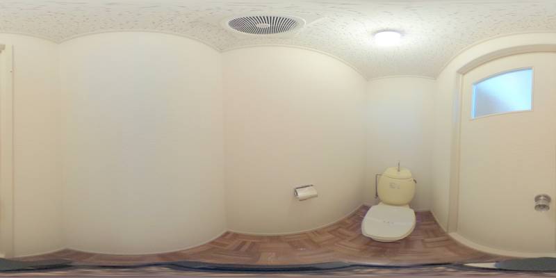 パノラマ画像トイレ