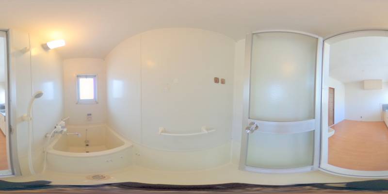 パノラマ画像バスルーム