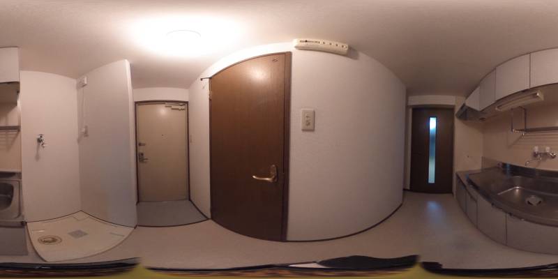 パノラマ画像玄関