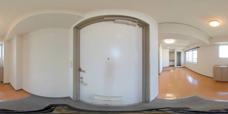 パノラマ画像玄関