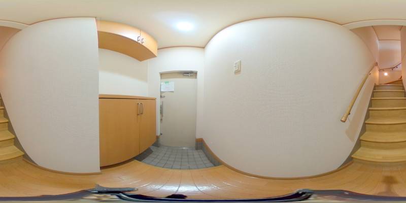 パノラマ画像玄関