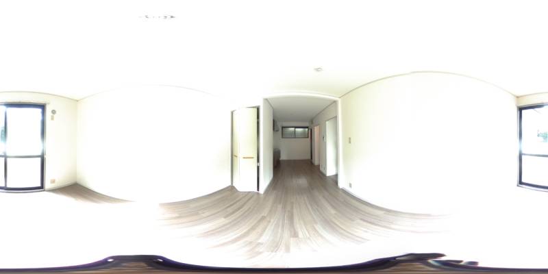 パノラマ画像リビング
