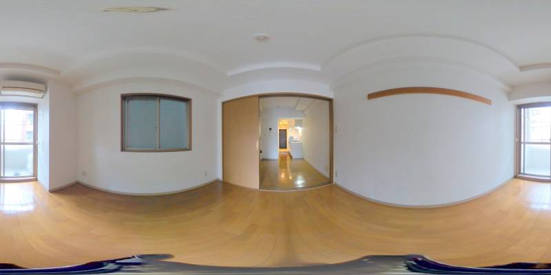 パノラマ画像洋室