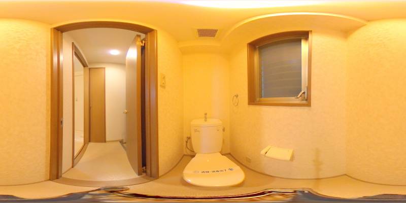 パノラマ画像トイレ