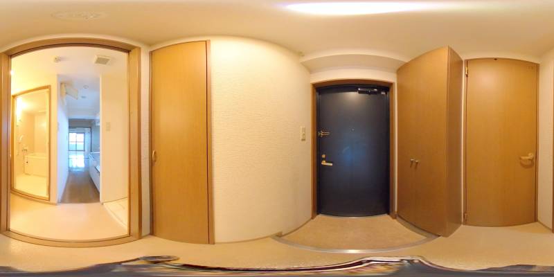 パノラマ画像玄関