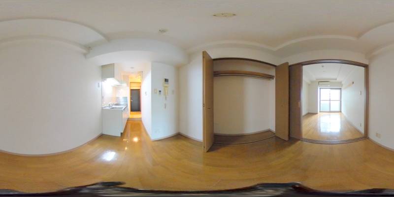 パノラマ画像リビング