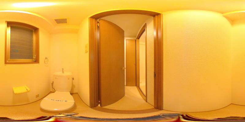 パノラマ画像トイレ