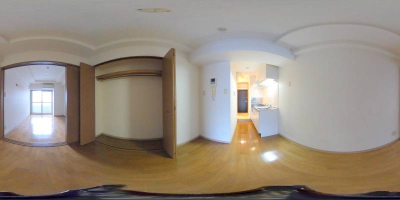 パノラマ画像リビング