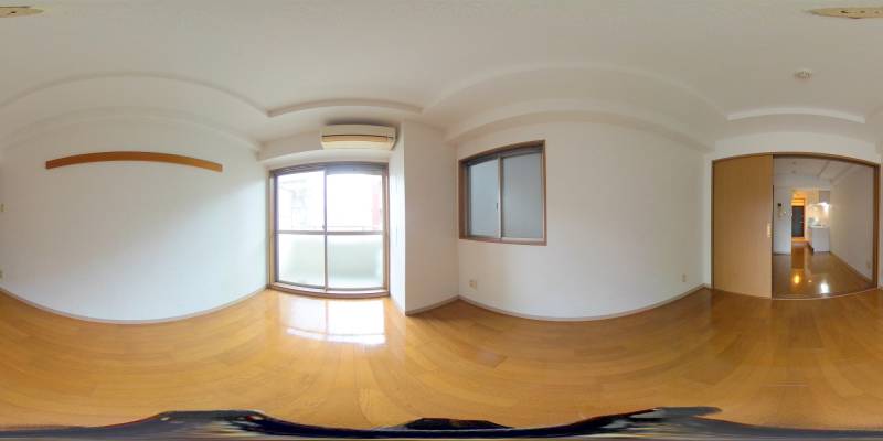 パノラマ画像洋室