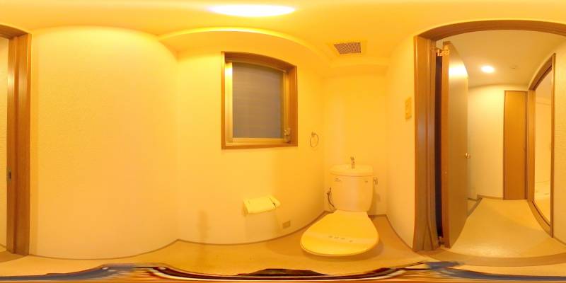 パノラマ画像トイレ