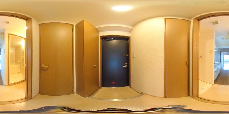 パノラマ画像玄関