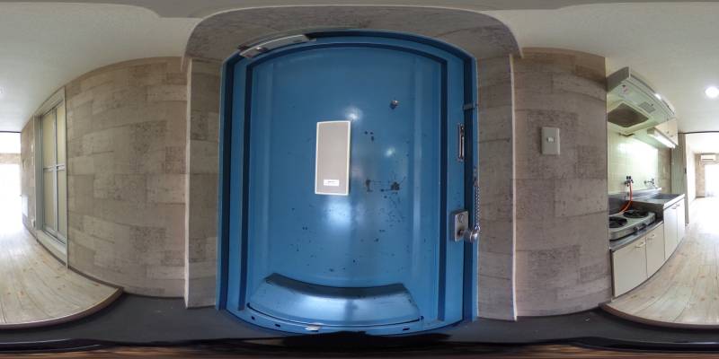 パノラマ画像玄関