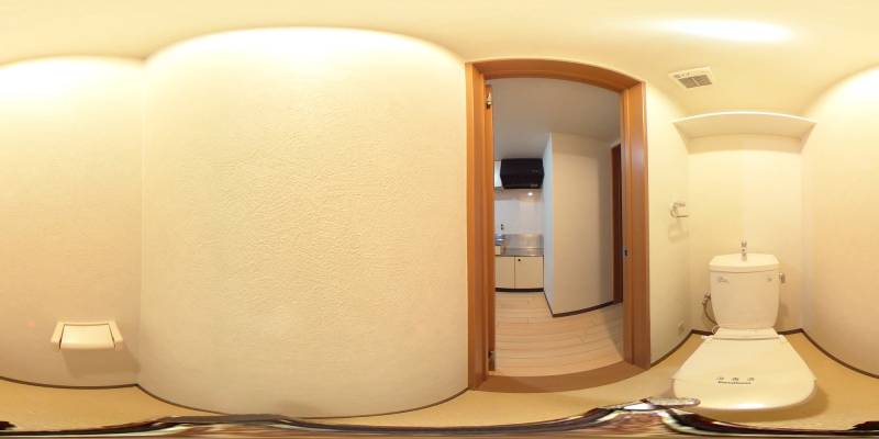 パノラマ画像トイレ