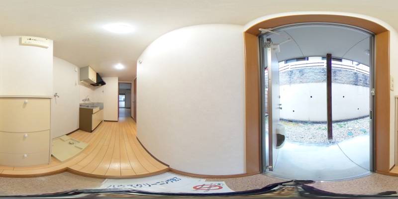 パノラマ画像玄関