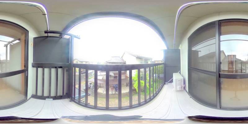 パノラマ画像玄関