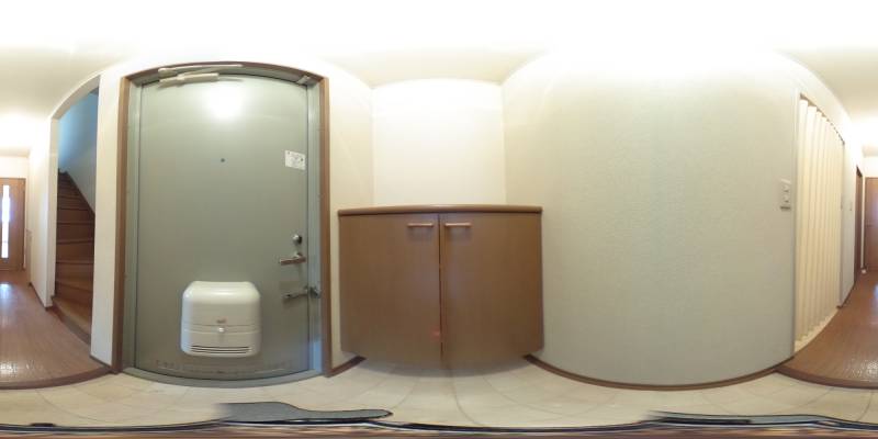 パノラマ画像玄関