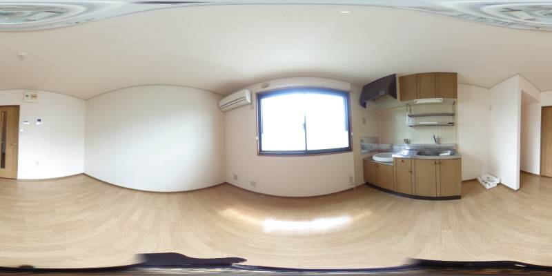 パノラマ画像リビング