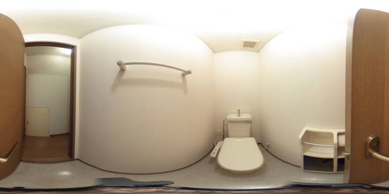 パノラマ画像トイレ