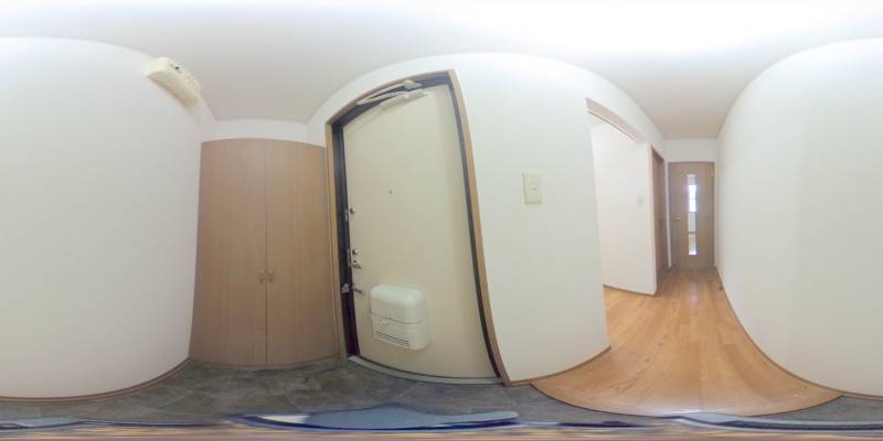 パノラマ画像玄関