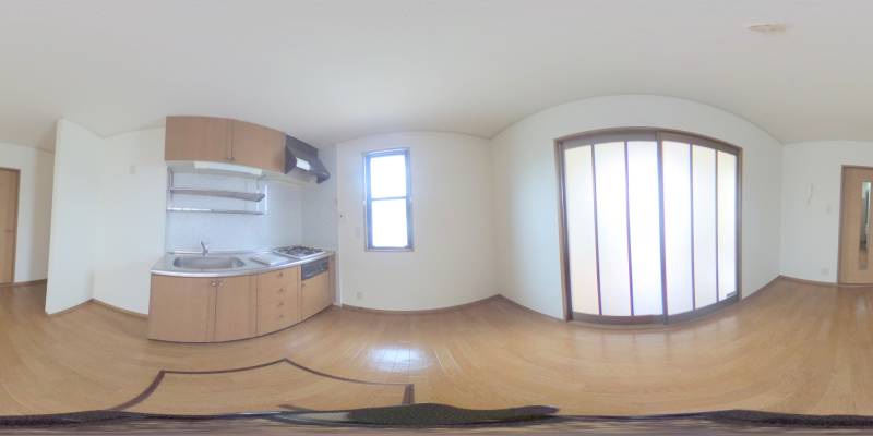 パノラマ画像リビング