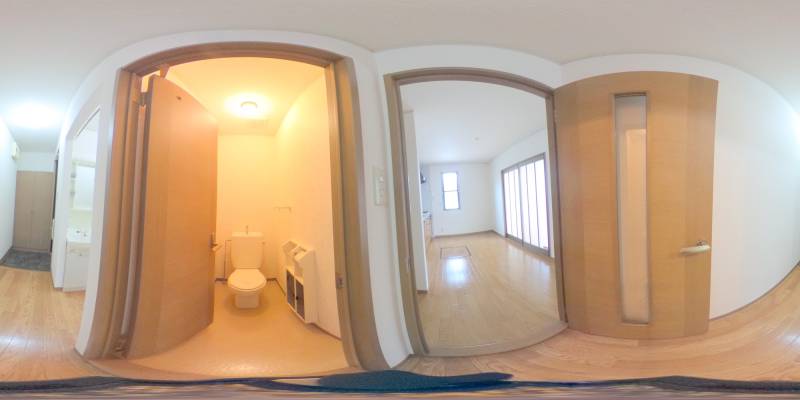 パノラマ画像トイレ