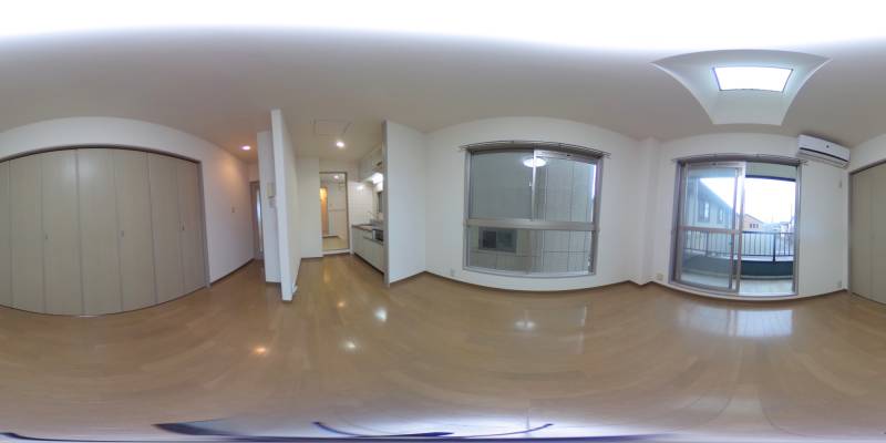 パノラマ画像リビング