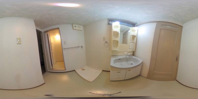 パノラマ画像洗面所