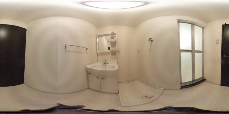 パノラマ画像洗面所
