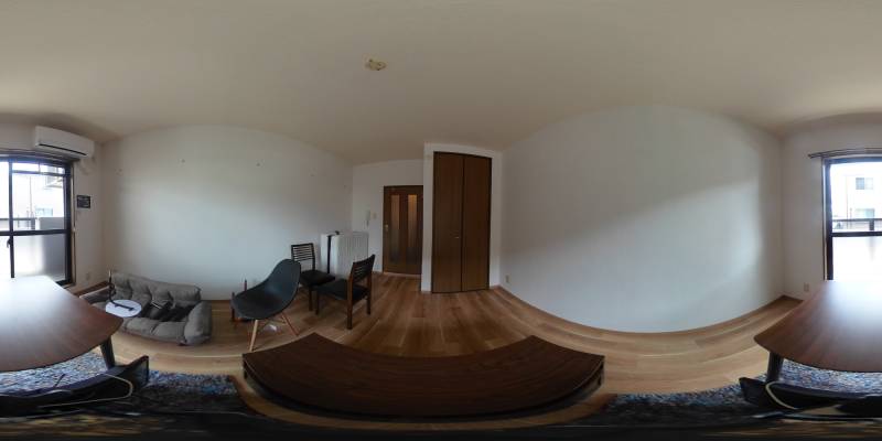 パノラマ画像洋室