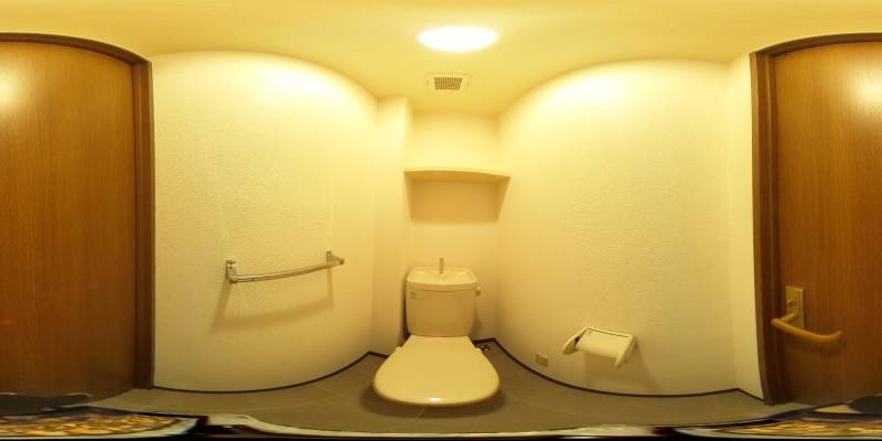 パノラマ画像トイレ