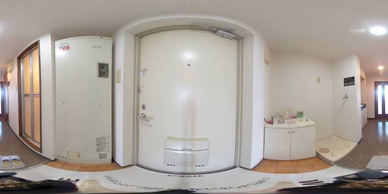 パノラマ画像玄関