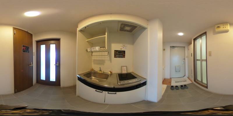 パノラマ画像キッチン