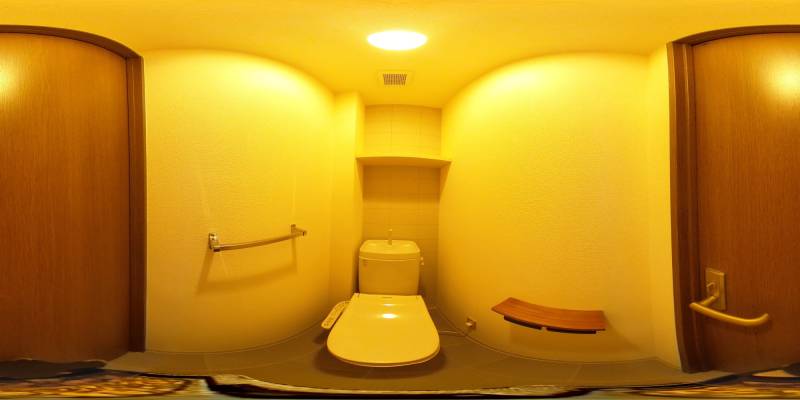 パノラマ画像トイレ