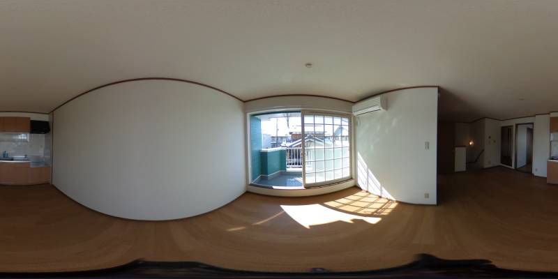 パノラマ画像リビング