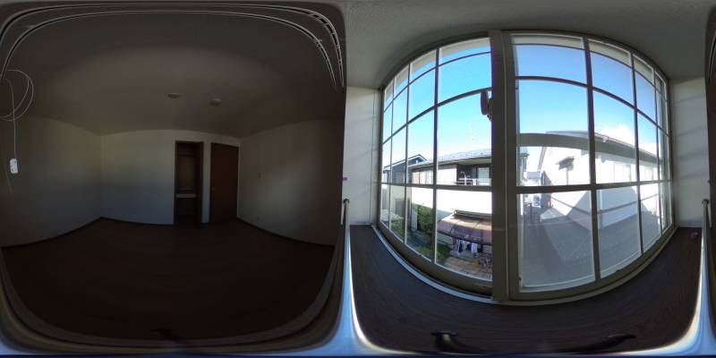 パノラマ画像洋室