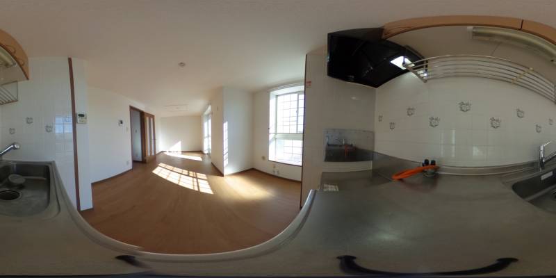 パノラマ画像リビング